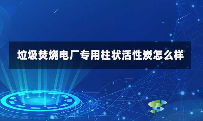 垃圾焚燒電廠專用柱狀活性炭怎么樣